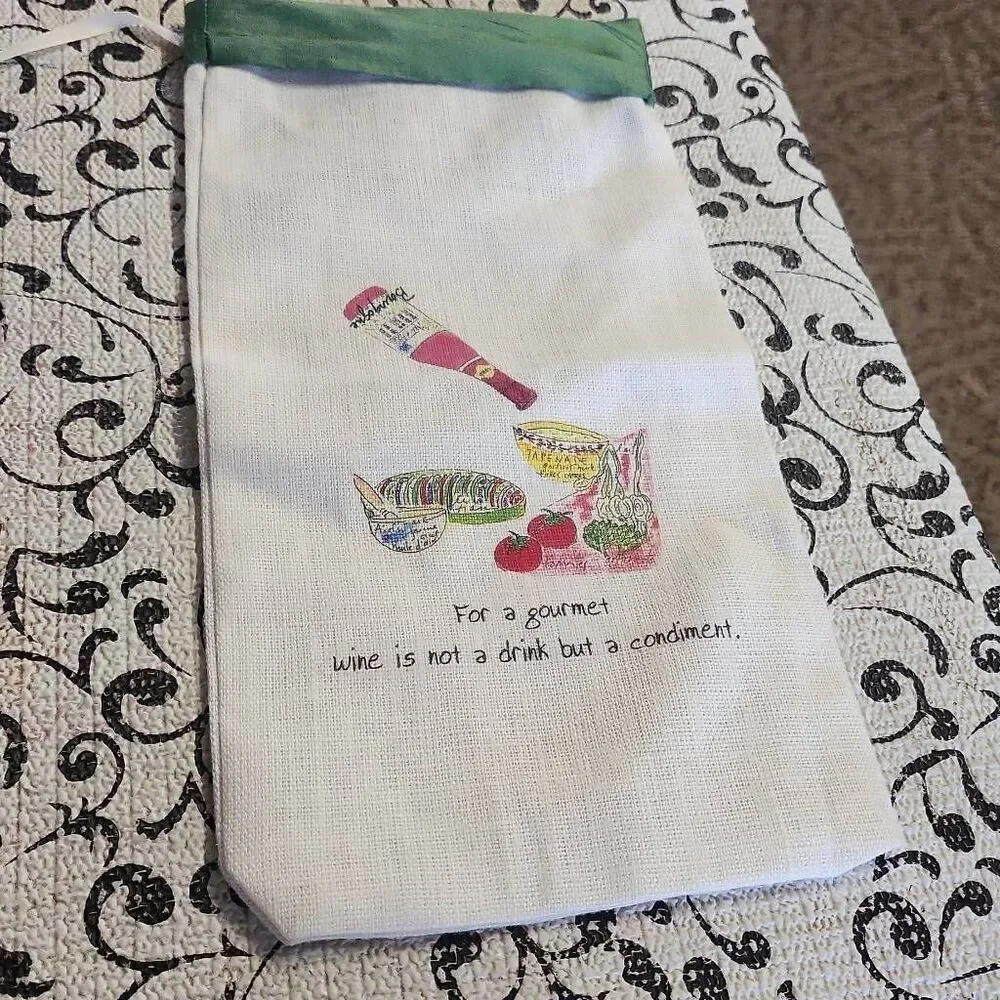 Canvas Wine Bag